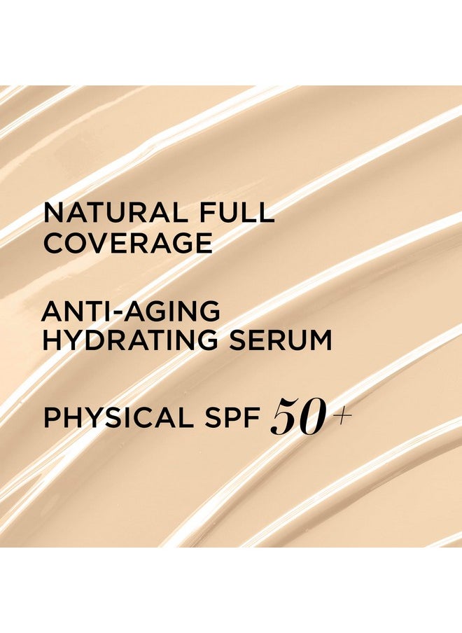 Your Skin But Better Cc+ Cream Travel Size, Light (W) - Color Correcting Cream, Full-Coverage Foundation, Hydrating Serum & Spf 50+ Sunscreen - Natural Finish - 0.406 Fl Oz