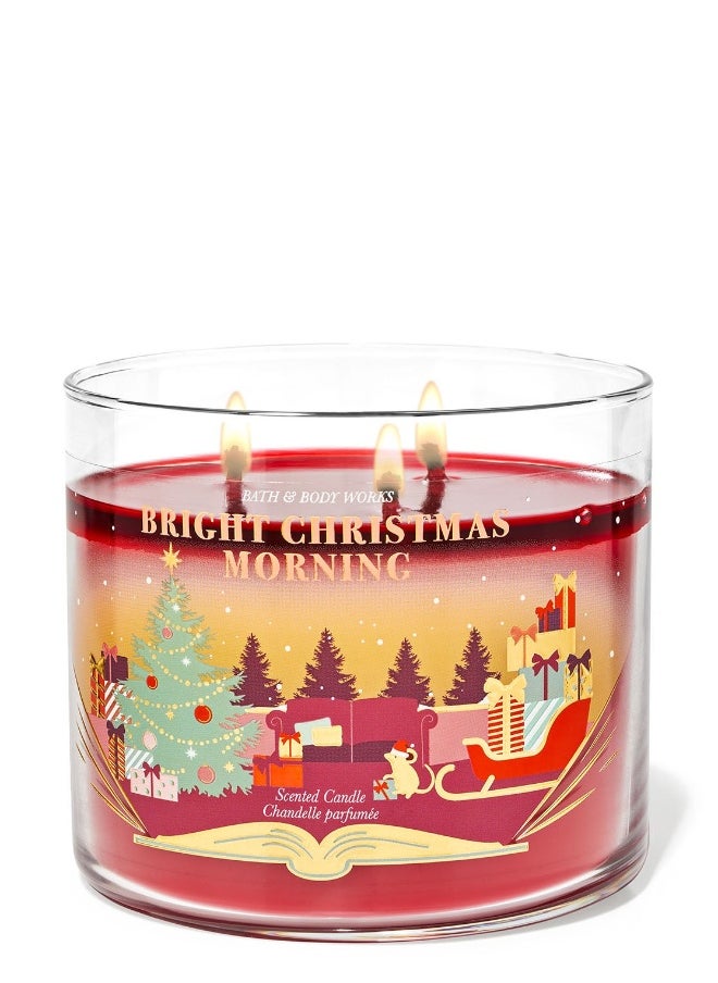 Bright Christmas Morning 3-Wick Candle