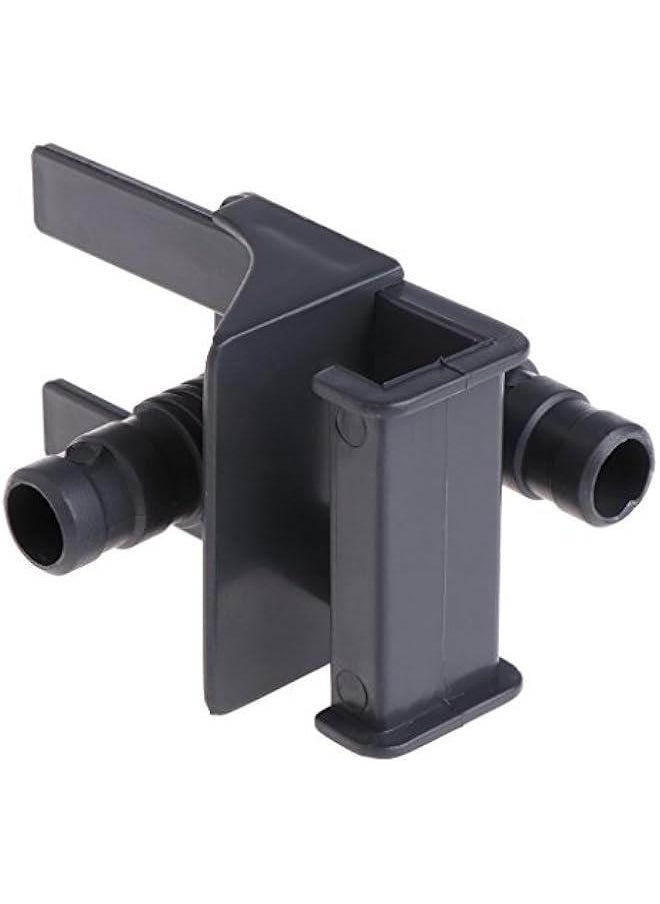 Fish for Tank Hose Holder Inlet Outlet Water Pipe Mounting Clip Heavy Duty Plastic Clamp for imum 55mm Thickness Wall