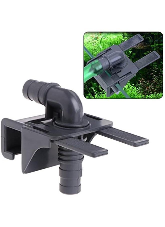 Fish for Tank Hose Holder Inlet Outlet Water Pipe Mounting Clip Heavy Duty Plastic Clamp for imum 55mm Thickness Wall