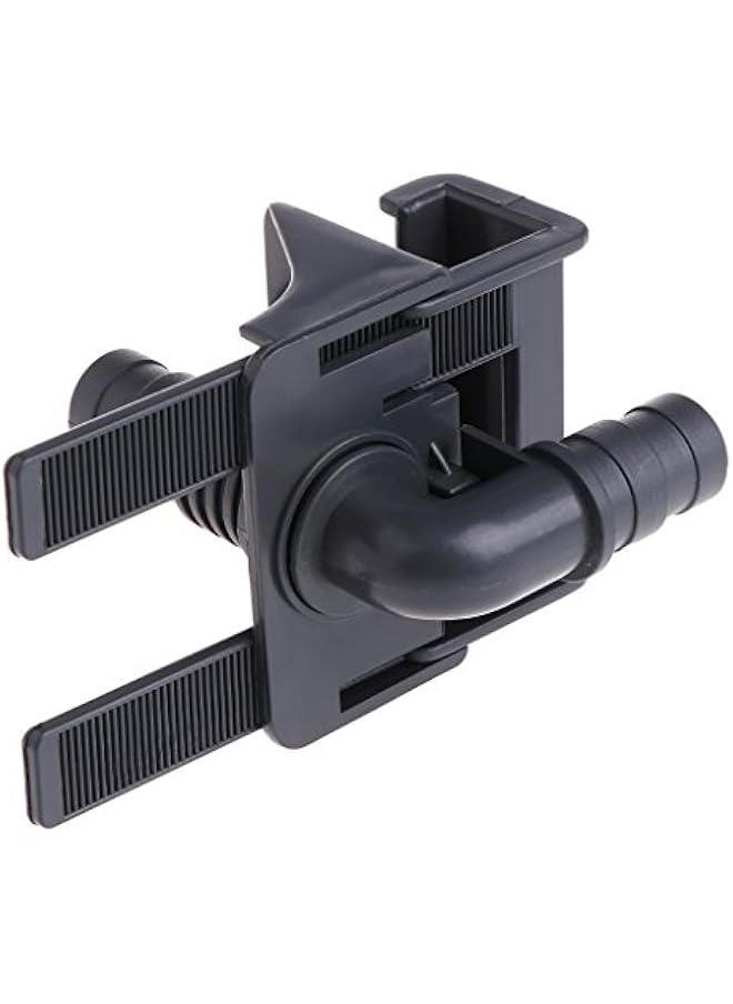 Fish for Tank Hose Holder Inlet Outlet Water Pipe Mounting Clip Heavy Duty Plastic Clamp for imum 55mm Thickness Wall