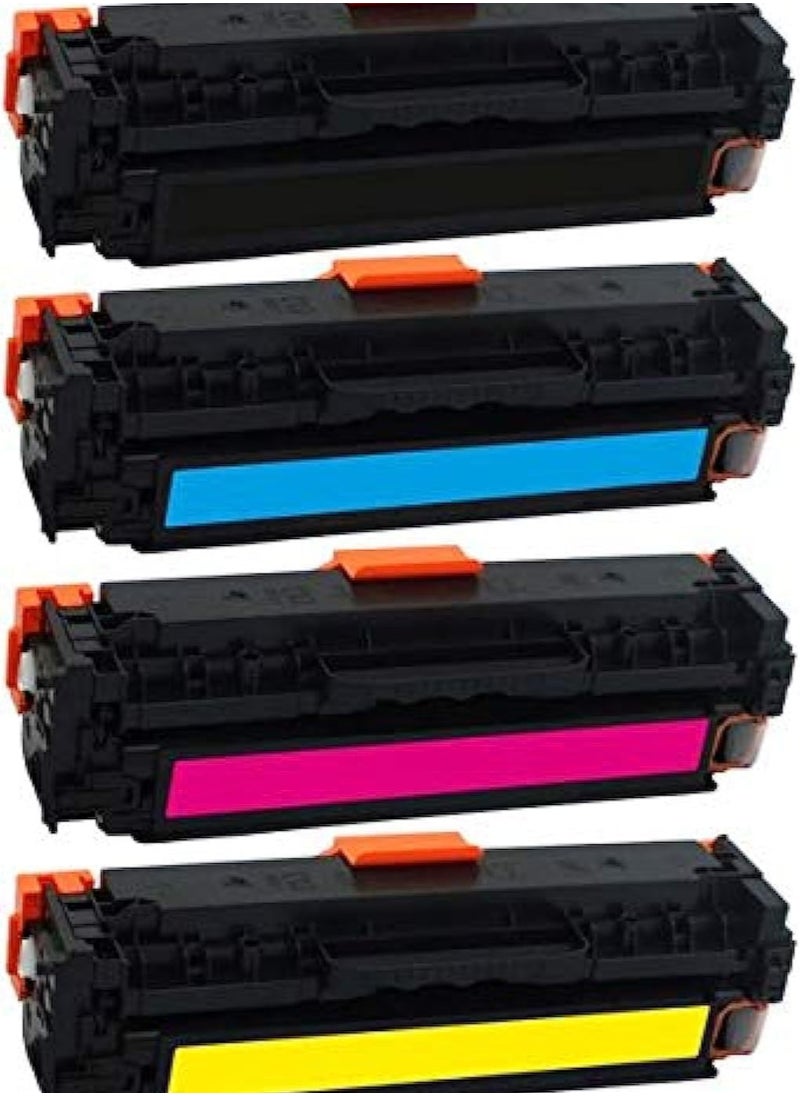 VISTAR 410A Compatible Colour Toner Cartridge Set, CF410A, CF411A, CF412A, CF413A