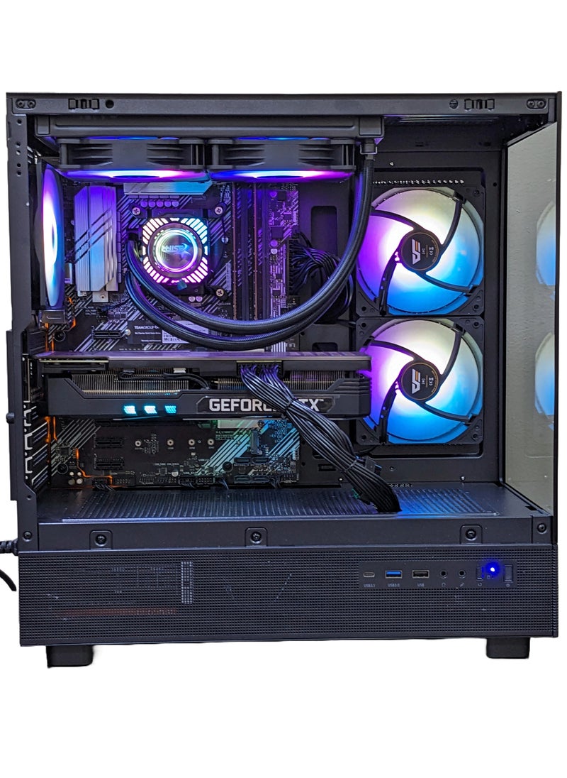 Gaming PC Intel i7 Processor 10700 4.6Ghz | RTX 3080 10GB Graphics Card | 32GB RAM 3200mhz | 1TB NVMe M.2 SSD | Liquid Cooler 240mm | Black Case DPX90 | Windows 11 Pro - WiFi Ready