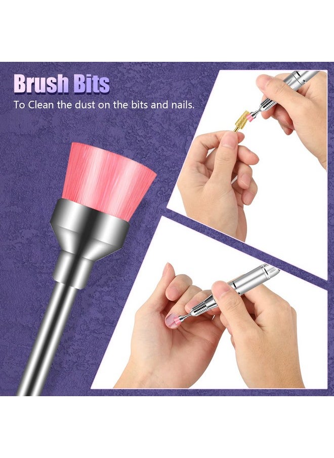 13Pcs Nail Drill Bits Set, Tungsten Carbide Drill Bits For Nails, Cuticle Nail Drill Bits For Acrylic Nails Remover Bits For Manicure Pedicure, Home Salon (Gold)