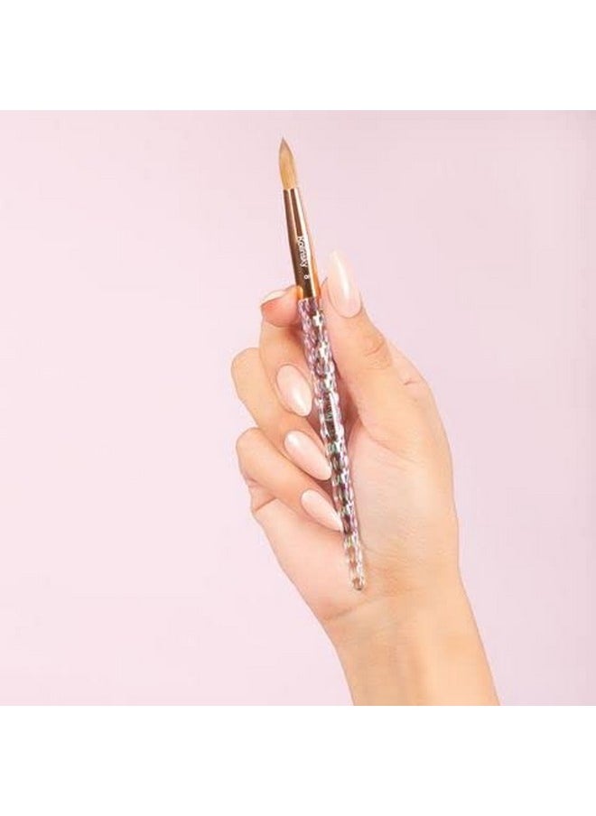 100% Kolinsky Acrylic Nail Brush (#10)