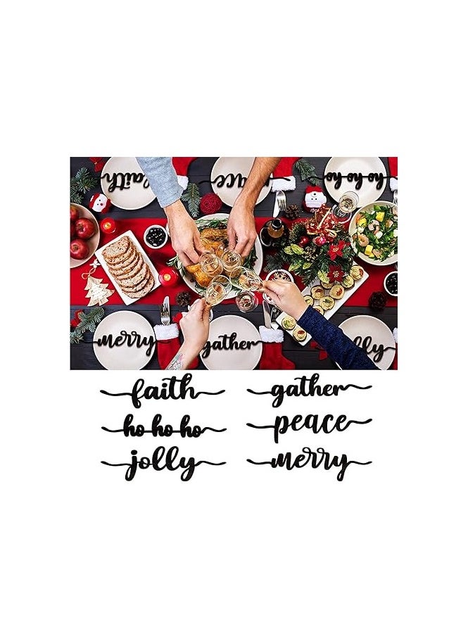 Wooden Wall Art With Self Adhesive Base - Black (12 Emotions)