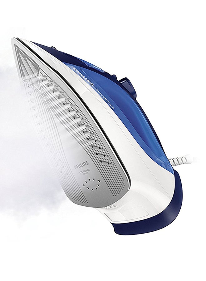 Steam Iron 2400W 2400.0 W GC3580/26 White/Blue