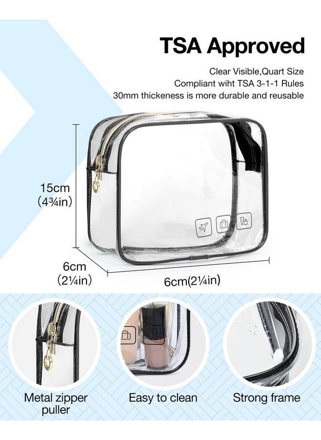 Toiletry Bag Hanging Travel Makeup Organizer With Tsa Approved Transparent Cosmetic Bag Makeup Bag For Full Sized Toiletries, Large-Blck