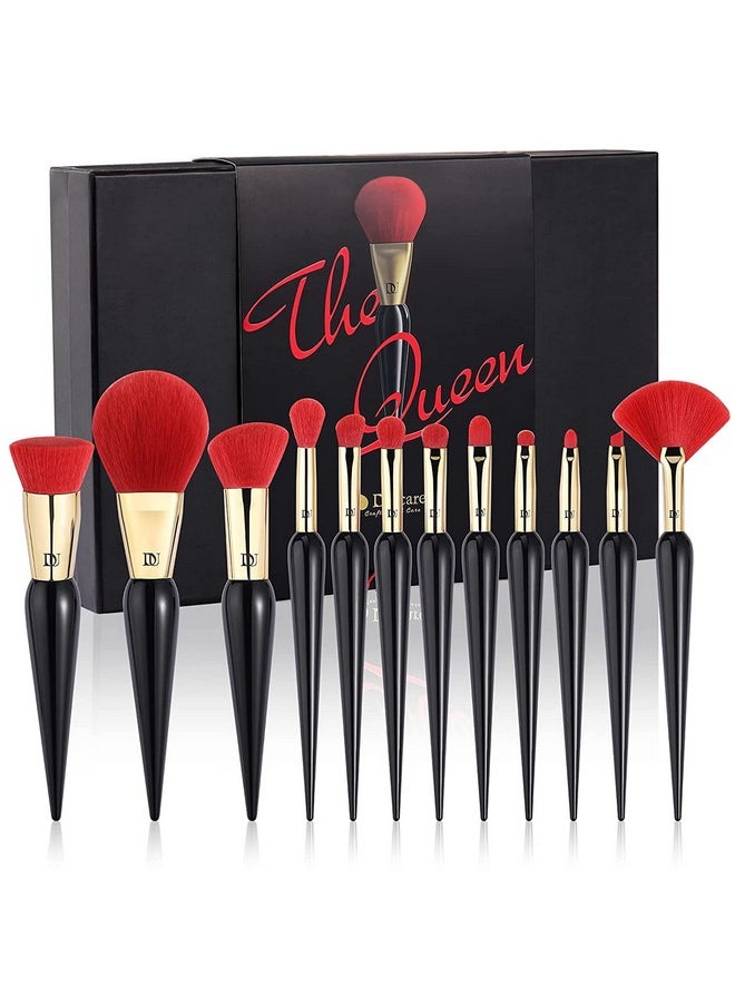 The Queen Seris Makeup Brush Set 12Pc