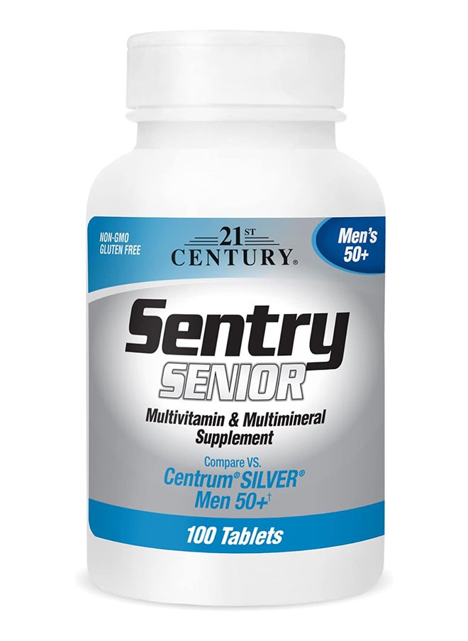 Sentry Senior Men Plus Tablets 100 Count