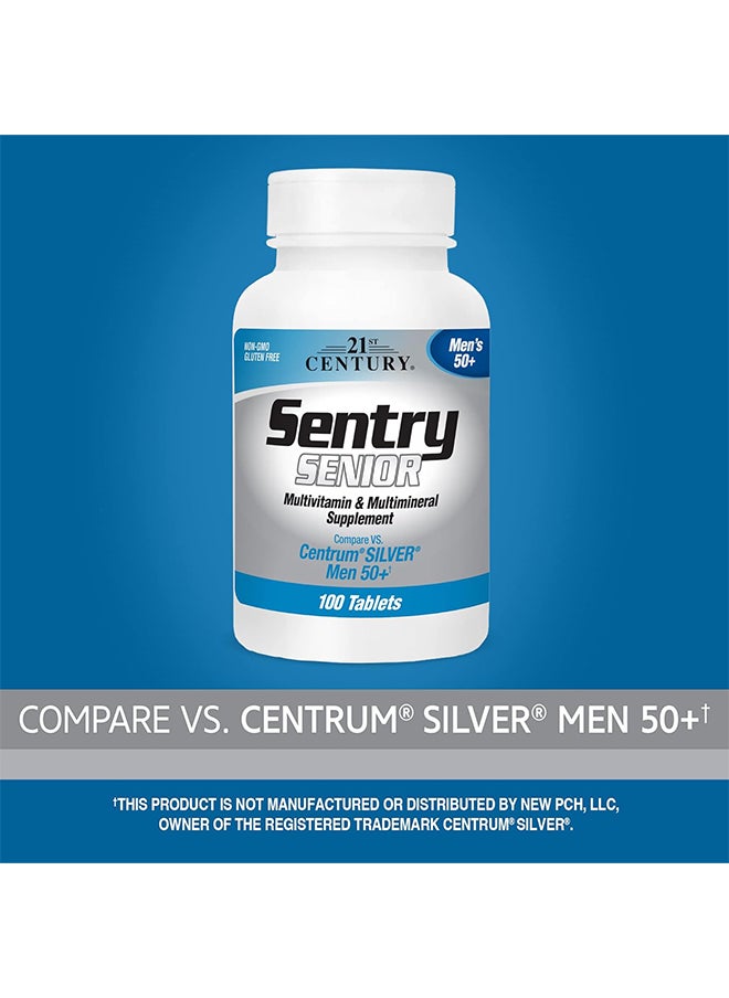 Sentry Senior Men Plus Tablets 100 Count