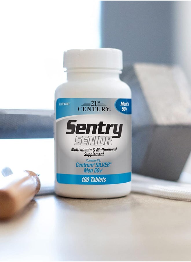 Sentry Senior Men Plus Tablets 100 Count