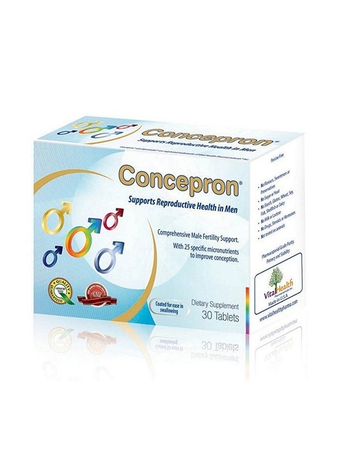 Concepron 30 Tablets - Support Reproductive Health In Men