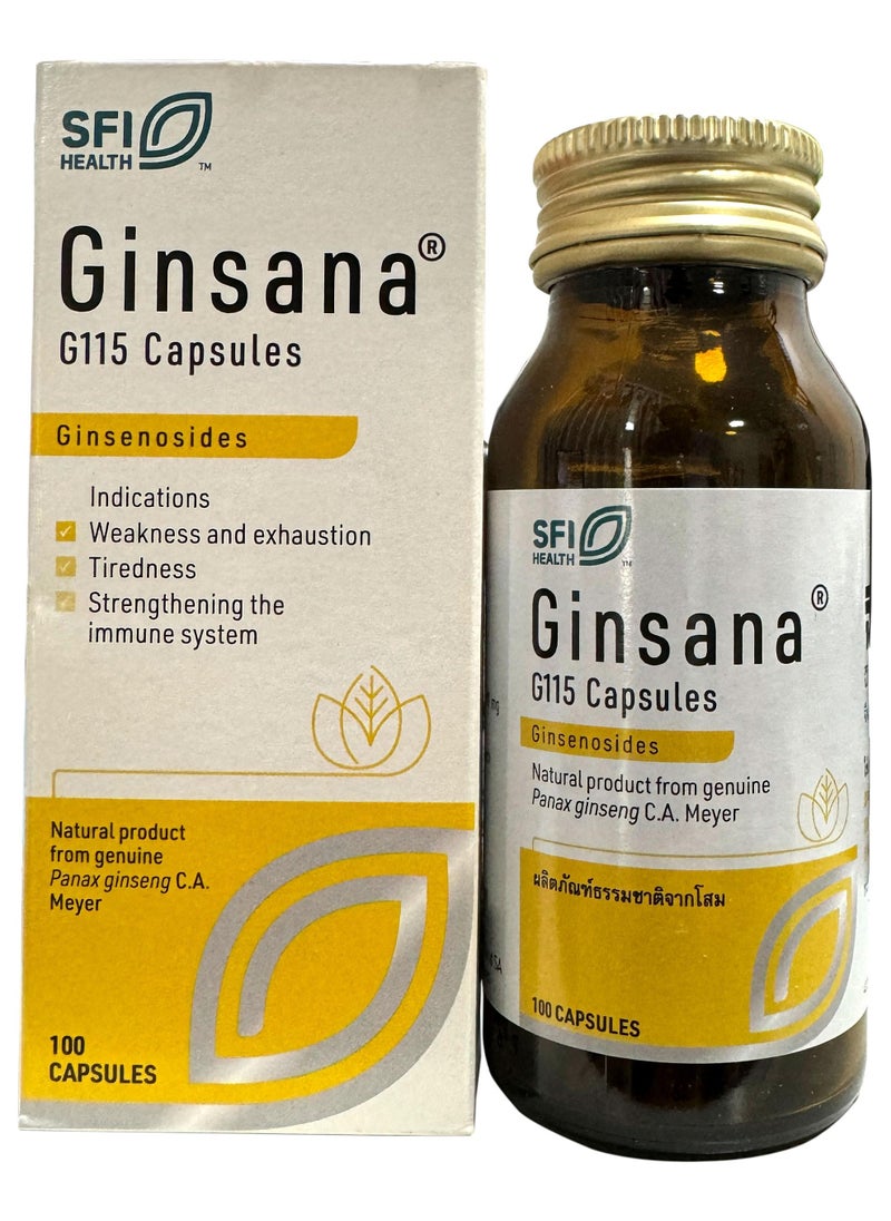 Ginsana G115 Capsule 100s