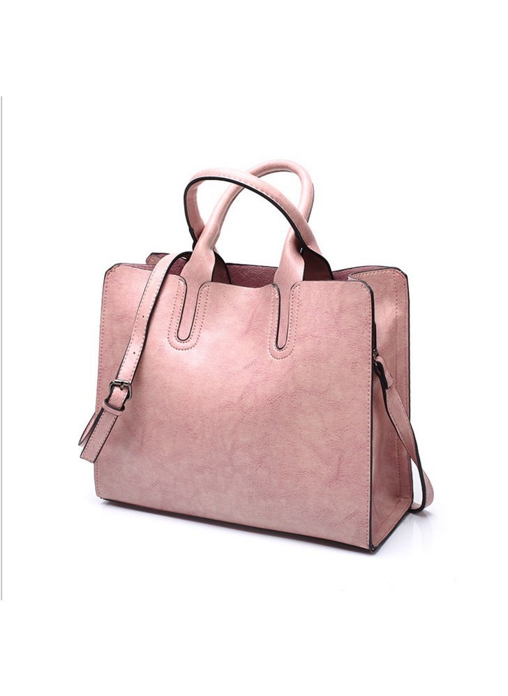 1 x 5 pcs 2024 New Fashion Womens Handbag Shoulder Bag Pink