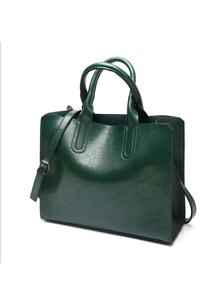 1 x 5 pcs 2024 New Fashion Womens Handbag Shoulder Bag Green