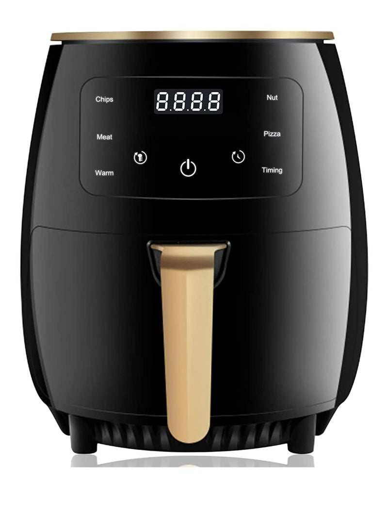 Intelligent 6L Large Capacity Electric Oil Free Air Fryers French Fries Cooker Nonstick Deep Air Fryer With Timer