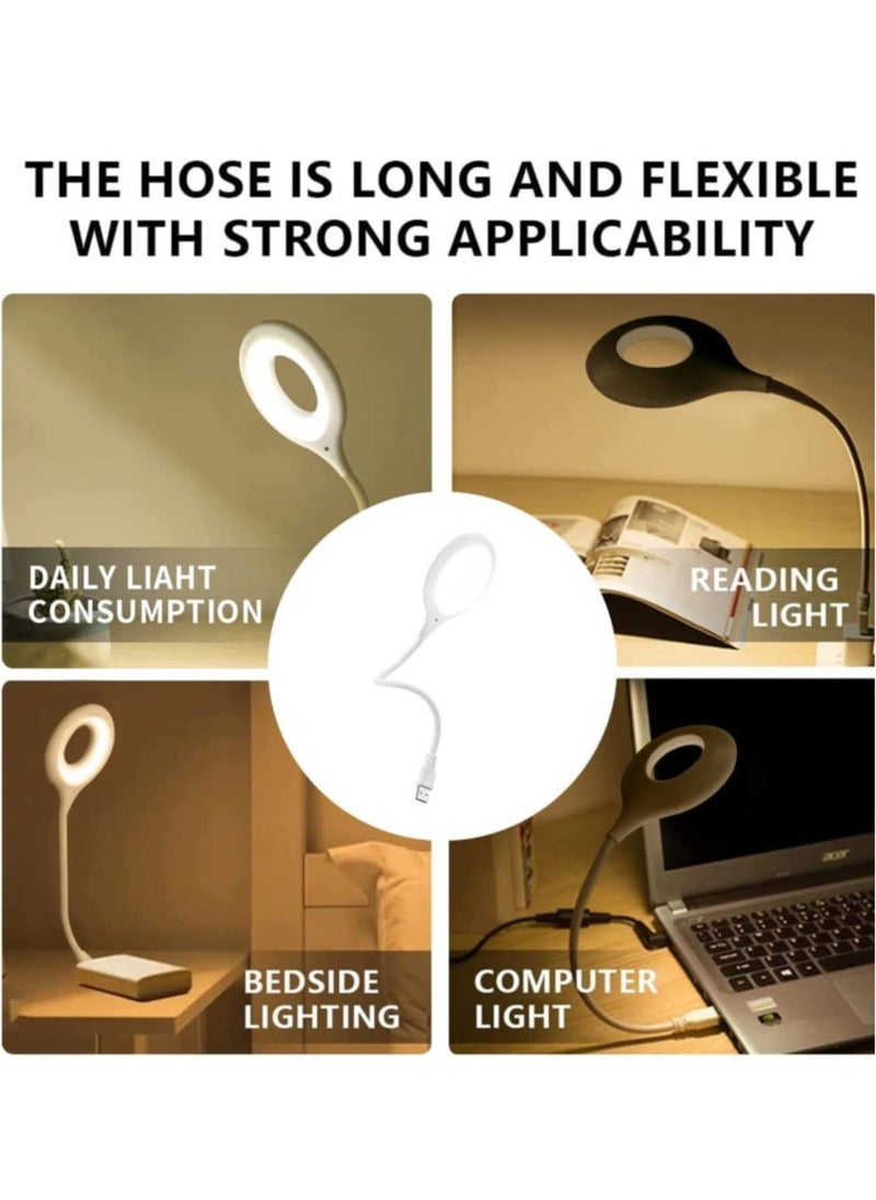 USB Smart Voice Control LED Lamp for Bedroom Living Room Dorm Home Office Table Lamp Desk Lamp Beside Lamp Intelligent Voice Night Light Saving Energy