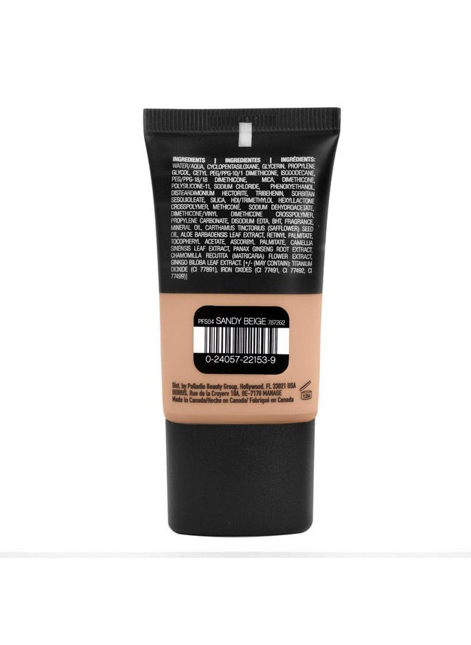 Liquid Foundation Ounce, Sandy Beige, 0.91 Fl Oz