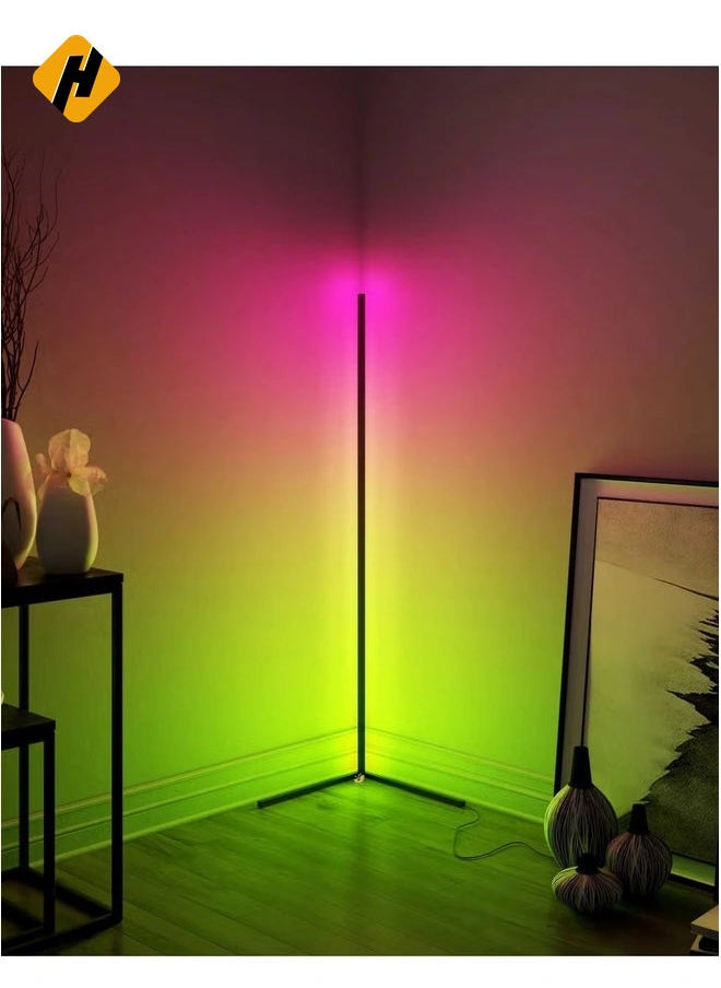 Corner Floor Lamp, RGB Color Changing Corner Lamp