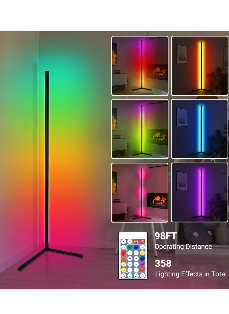 RGB Corner Floor Lamp 1.2m