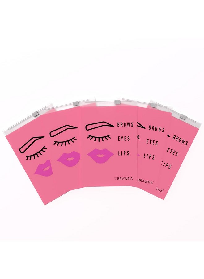 70 Pcs Pink Microblading Aftercare Bags For Pmu Instruction Cards - Eyebrow Aftercare Bags - Pmu Aftercare Bags - Pmu Kit - Mini Cosmetic Pouches - Microblading Supplies