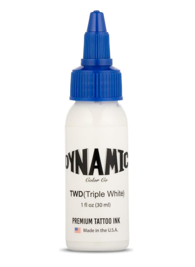 Dynamic Color Co Triple White Ink Bottle 1oz