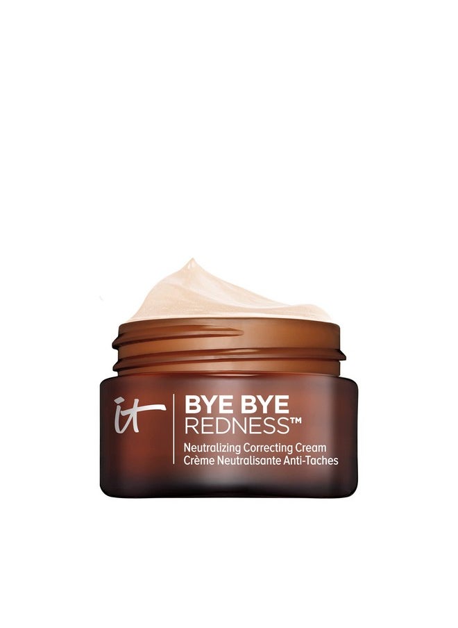 Bye Bye Redness, Transforming Porcelain Beige - Neutralizing Color-Correcting Cream - Reduces Redness - Long-Wearing Coverage - With Hydrolyzed Collagen - 0.37 Fl Oz