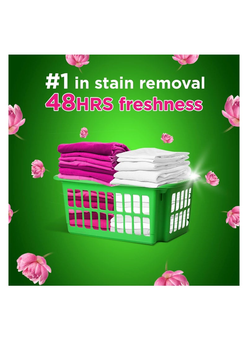Ariel Fast Dissolving Laundry Detergent Powder with Floral Breeze, 2.25 KG