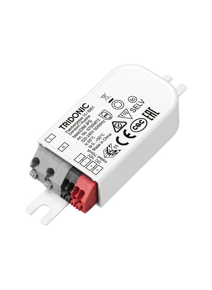 87500872-1.2 W 70Ma DALI PS IP20 VOLTAGE RANGE 16V BASICDIM IPS Tridonic