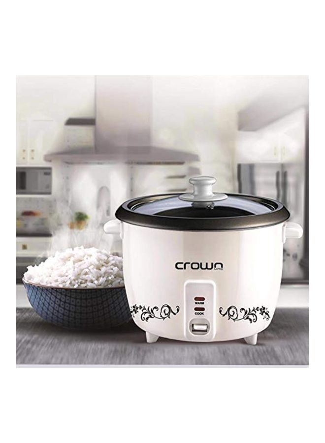 Rice Cooker 0.6L 0.6 L RC-168 White/Black