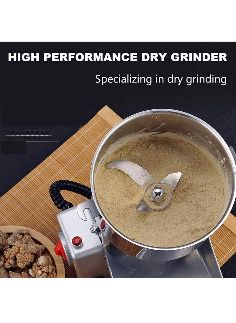 1400W 800g Grain Coffee Grinder, Superfine Mill 30s Speedy Grinding for Spice/Nut/Cereal/Coffee Bean Grains 34000RPM