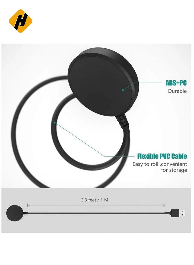 Charger for Samsung Galaxy Watch 5 / Galaxy Watch 4 / Galaxy Watch 3 / Galaxy Watch Active 2, Replacement Charging Cable Cord for Galaxy Watch 5/4/3/Active 2 Smart Watch
