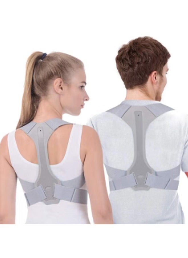 Adjustable Upper Back Brace for Support and Spinal Alignment, Providing Shoulder-Neck-Back Pain Relief Men and Women #L