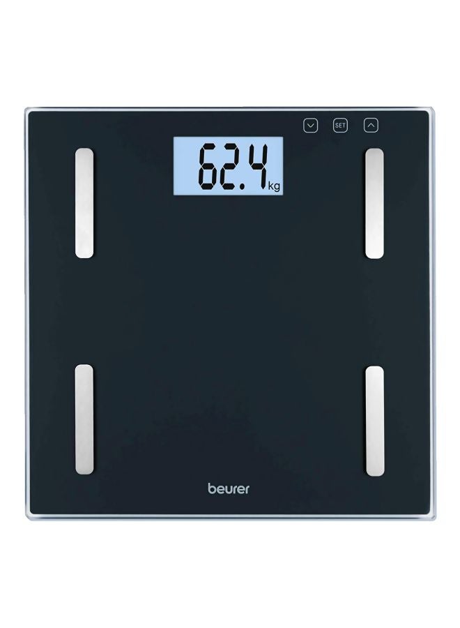 Bf 180 Diagnostic Bathroom Digital Scale Grey 33x32.8x4.8cm