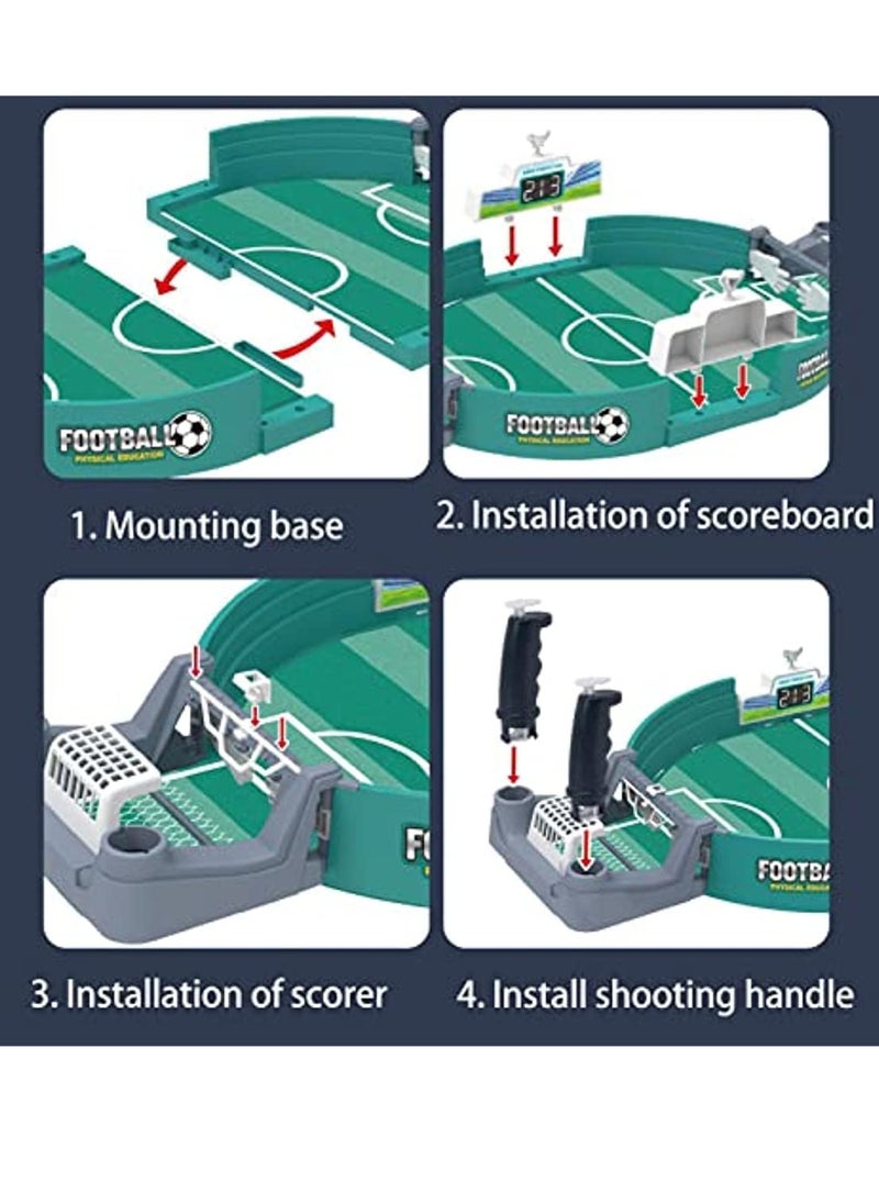 Desktop Foosball Interactive Game,Universal Football Table Interactive Toys | Board Game Table Pinball Game Foosball for Adults Kids & Family