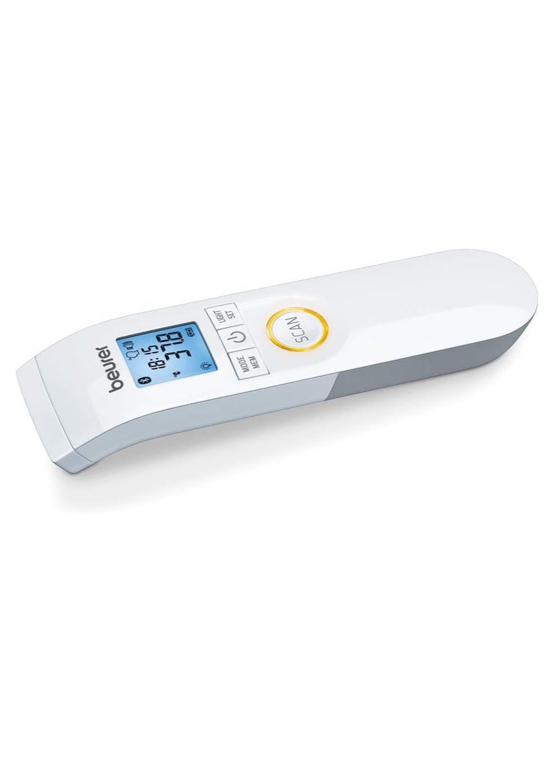 Beurer FT 95 Non Contact Thermometer with Bluetooth & Free App To Measure And Monitor Temperature