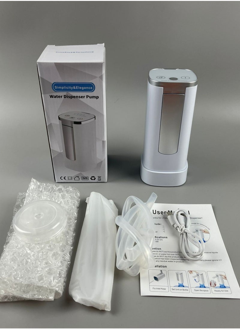 Bottle Pump,Folding Bucket Pump Electric Water Dispenser,Smart LED Display,Long-lasting 1200mAh Battery,Food-grade Material