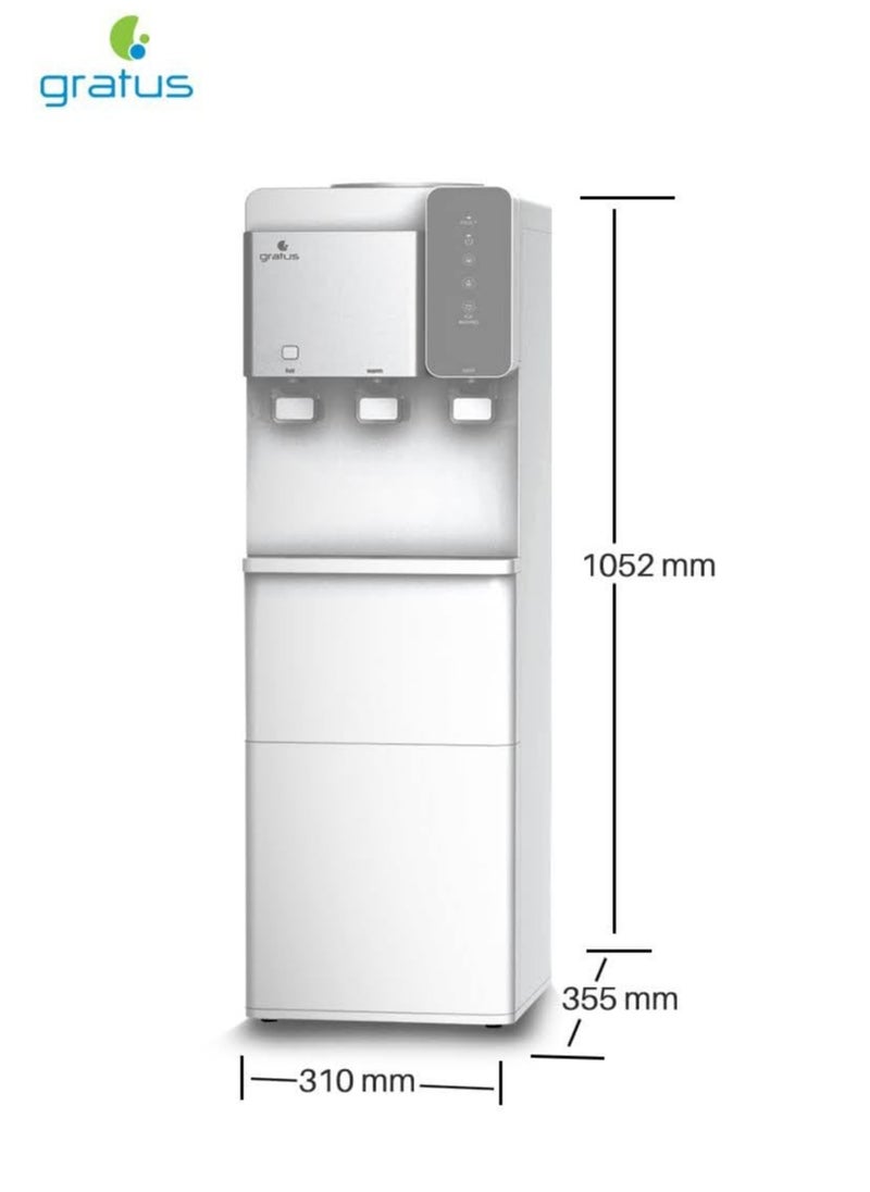 Gratus ice maker with Water Dispenser