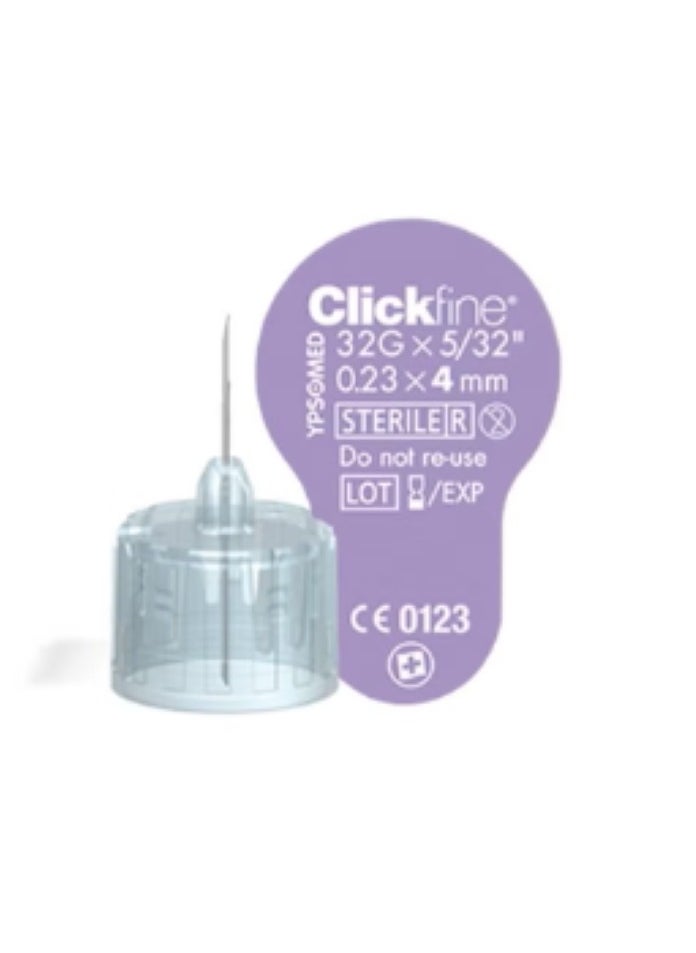 Clickfine DiamondTip Syringe Needle 100PCS