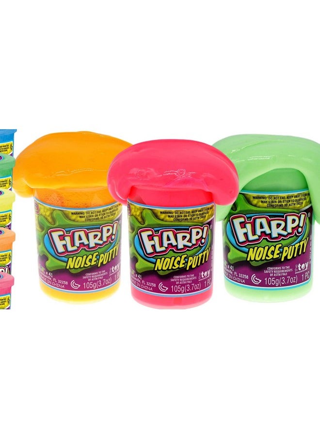 Flarp Noise Putty Scented (3 Units Assorted) Passing Gas Noise Putty Squishy Sensory Toys For Easter, Adhd Autism Stress Toy, Great Party Favors Fidget For Kids & Adults Boys & Girls. 10041-3