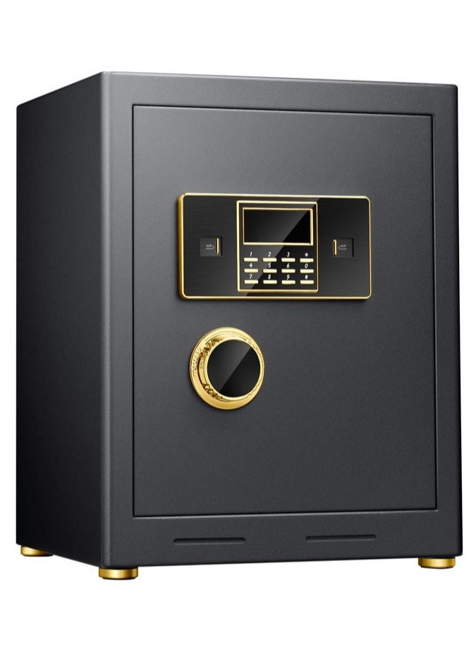 Large Fireproof Safe Box for Home Anti-Theft Digital Security Box with Programmable Keypad and Inner Fireproof Lock Box Security Cabinet Safe Lock Box for Home Hotel Office (50*38*36cm)