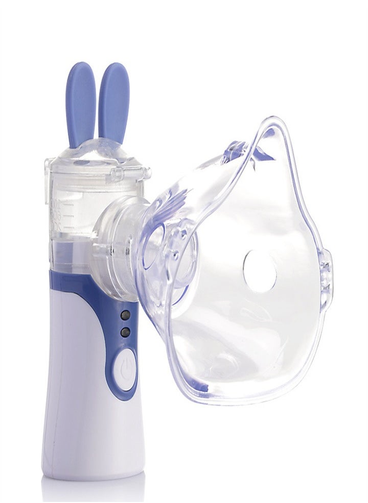 Mesh nebulizer, 2 modes handheld nebulizer, rechargeable nebulizer for respiratory therapy