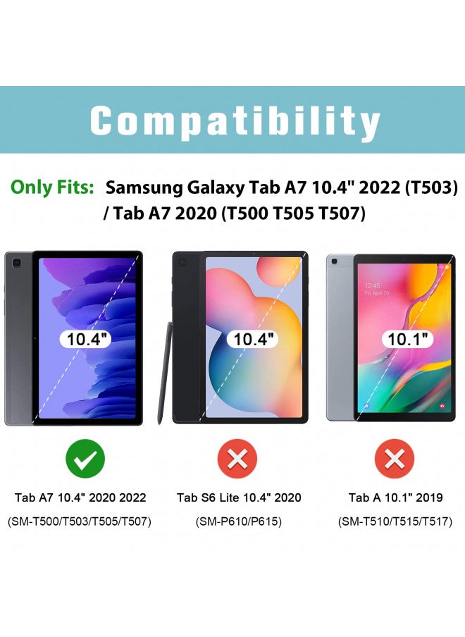 ProCase 2 Pack Galaxy Tab A7 10.4 2020 Screen Protector T500 T503 T505 T507, Tempered Glass Screen Film Guard for 10.4 Inch Galaxy Tab A7 2020 Tablet SM-T500 SM-T503 SM-T505 SM-T507