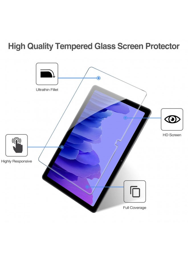 ProCase 2 Pack Galaxy Tab A7 10.4 2020 Screen Protector T500 T503 T505 T507, Tempered Glass Screen Film Guard for 10.4 Inch Galaxy Tab A7 2020 Tablet SM-T500 SM-T503 SM-T505 SM-T507