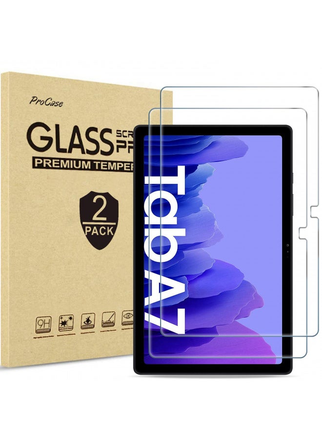 ProCase 2 Pack Galaxy Tab A7 10.4 2020 Screen Protector T500 T503 T505 T507, Tempered Glass Screen Film Guard for 10.4 Inch Galaxy Tab A7 2020 Tablet SM-T500 SM-T503 SM-T505 SM-T507