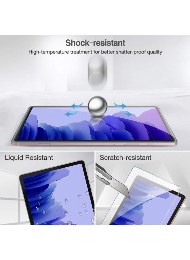 ProCase 2 Pack Galaxy Tab A7 10.4 2020 Screen Protector T500 T503 T505 T507, Tempered Glass Screen Film Guard for 10.4 Inch Galaxy Tab A7 2020 Tablet SM-T500 SM-T503 SM-T505 SM-T507