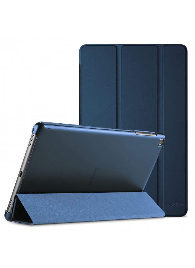 ProCase Slim Case for Galaxy Tab A 10.1 2019 Model T510 T515 T517, Lightweight Stand Case Shell Cover for 10.1 Inch Galaxy Tab A Tablet SM-T510 SM-T515 SM-T517 2019 Release -Navy