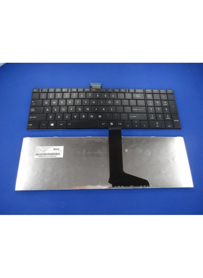 SUNMALL Keyboard Replacement for Toshiba Satellite C850 C855 C855D L850 L855 L855D L875D P850 P875 P855 Black US Layout(6 Months Warranty)