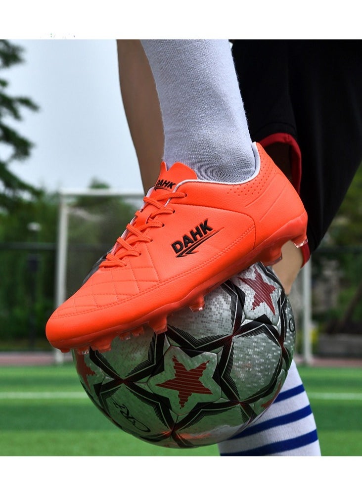 New High-top Men's and Women's Soccer Shoes, Adult Sports Shoes, Non-slip and Wear-resistant Training Shoes, Outdoor Running Shoes, Men's and Women's All Season Soccer Shoes